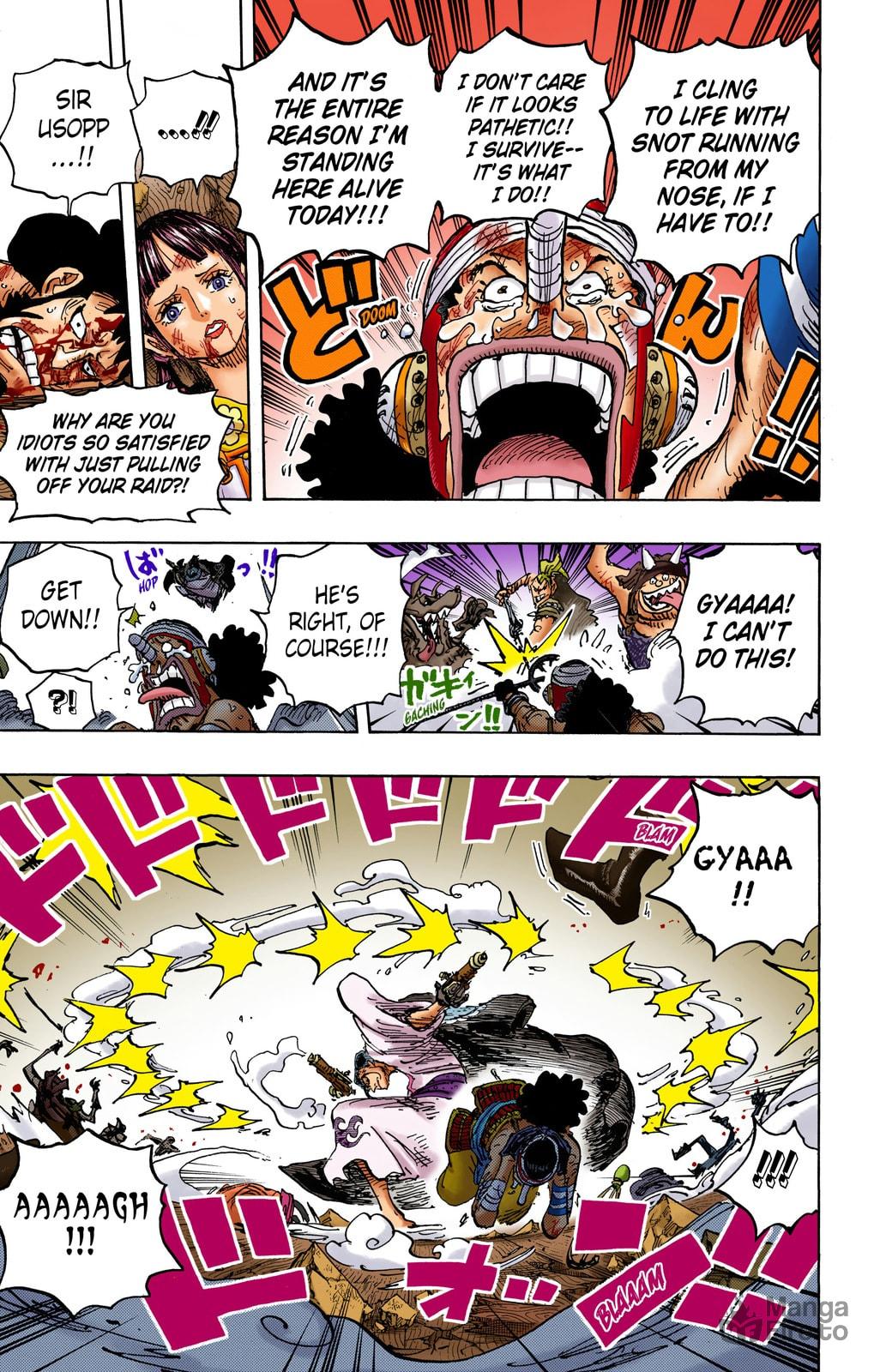 One Piece Digital Colored Chapter 1036 image 10